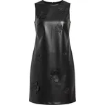 IMPERIAL Fiori Black šaty M Černá