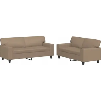 Pohovka Dvoumístná pohovka cappuccino 140 cm