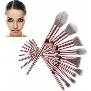 Kosmetický štětec Sada štětců na líčení Deni Carte – syntetické štětiny