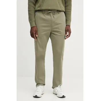 Pánské kalhoty Kalhoty Pepe Jeans pánské, zelená barva, ve střihu cargo, PM211725 91X, vel. 36