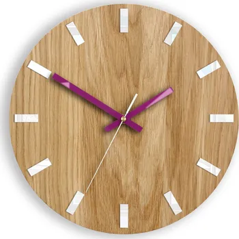 Hodiny Nástěnné hodiny Volan hnědé 33cm