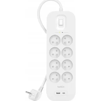Přepěťová ochrana Přepěťová ochrana Belkin 2 m 8 zásuvek