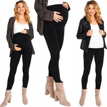 Dámské legíny Przyszła Mama Dámské klasické legíny dlouhé velikost XL/XXL