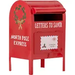 Poštovní schránka Bloomingville Carlo Deco 21 x 33 x 18 cm 82061758 červená 33X