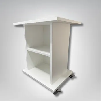 Toaletní stolek MaDe Praktický bílý dřevěný kosmetický stolek na míru