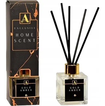 Aroma difuzér Vonný Difuzér GOLD AMBER (růže, jasmín vanilka , santalové dřevo, pižmo)