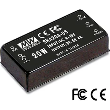 Měnič napětí Mean Well SKA20B-15 Měnič DC/DC modulový 20W 15V