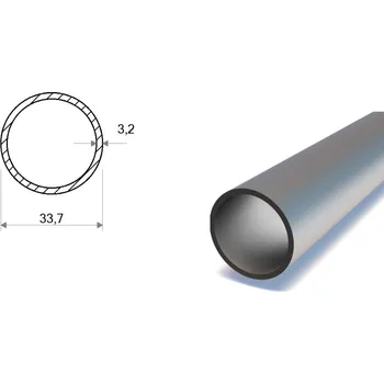 kabelová chránička Trubka bezešvá 33,7x3,2 (11353)