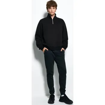 Pánské kalhoty Kalhoty joggers - XXL STANDARD - House - tmavošedý - 876GL-90X