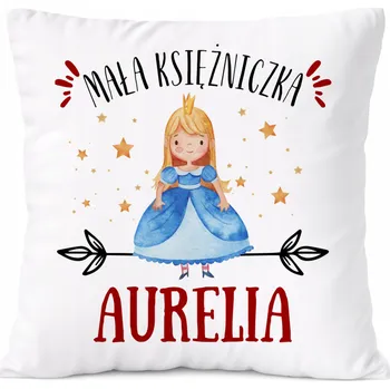 Polštář Dárek Polštář pro Agnieszku, dceru dítěte s potiskem