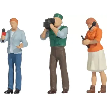 Modelová železnice Noch Funny Scenes Reportéři