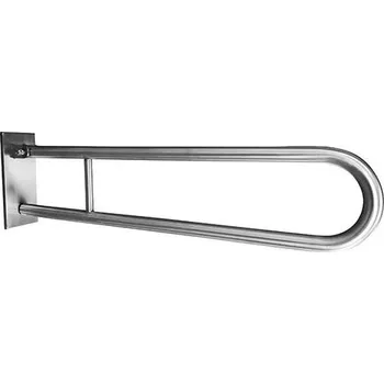 Madlo do koupelny Úchyt 10,3x25,3 cm nerez/stříbrná