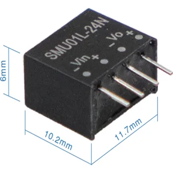 Měnič napětí Mean Well SMU01N-05N Měnič DC/DC modulový 1W 5V