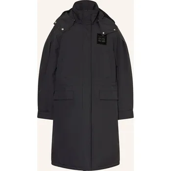 Dámský kabát Ganni Dámská Parka, tmavě šedá, 36