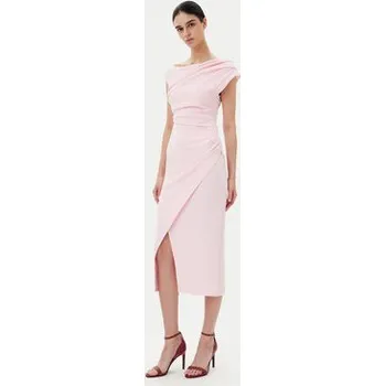 Dámské šaty Rinascimento Koktejlové šaty CFC0019898002 Růžová Regular Fit XL