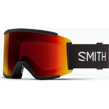 Lyžařské brýle Smith Squad XL black/ChromaPop Sun Red Mirror/ChromaPop Storm Yellow Flash