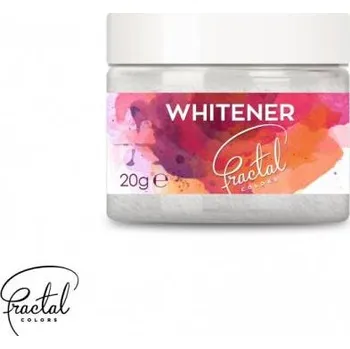 Fractal Colors Polsko Dekorativní prášková běloba Fractal (20 g) | Cukrářské potřeby