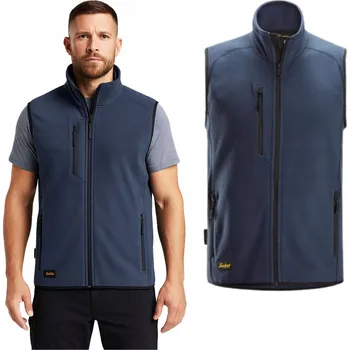 Pánská vesta Snickers Fleecová vesta Polartec - Navy (Tmavě modrá)