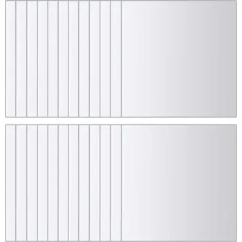 Zrcadlo Nástěnné Zrcadlo Zakito Home čtverec 15 x 15 mm