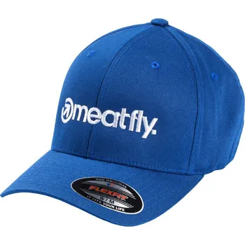 Kšiltovka Meatfly kšiltovka Brand Flexfit Royal | Modrá | Velikost L/XL