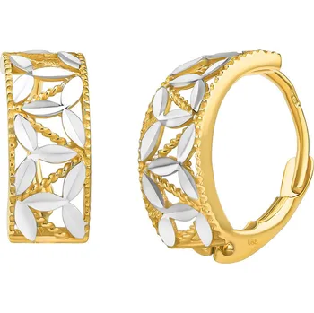 Náušnice Zlaté náušnice Biavena ze žlutého a bílého zlata FNN33156EGYW