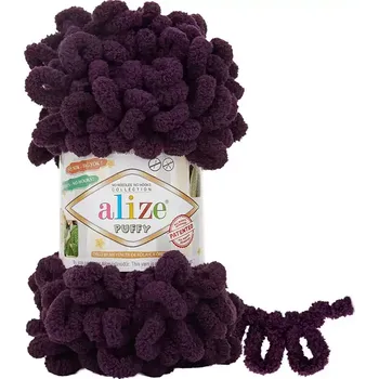 Příze Alize Puffy 986 Lilek (Příze Puffy 986 Lilek)