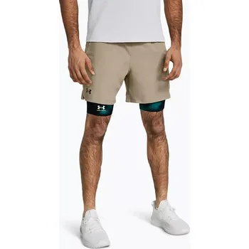 Pánské kraťasy Pánské kraťasy Under Armour Vanish Woven 6in Shorts velikost S timberwolf taupe