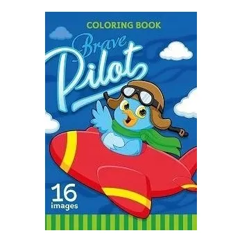 omalovánky Omalovánka A5, 16 obrázků - Statečný pilot / Fresh