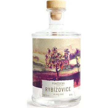 Pálenka Lihovar Poněšice Poněšická Rybízovice 45% 0,5l