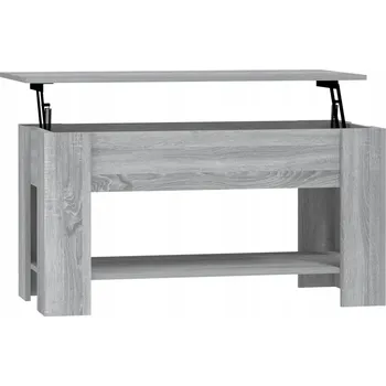 Konferenční stolek Konferenční stolek Zakito Home obdélníkový 49 x 1 x 52 cm, odstíny šedé