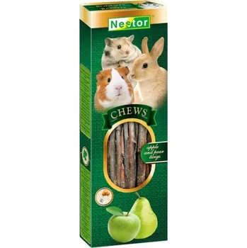 Krmivo pro hlodavce Nestor pamlsky dřevěné hobliny 0,9 kg křeček, osmák degu, králíky, myši, pískomily, potkany, činčily, morče, veverky