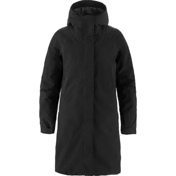 Dámská zateplená parka FJÄLLRÄVEN HC hydratic Padded Parka W Black - XL