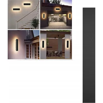 Nástěnné svítidlo Nástěnné svítidlo 6906821476465 černé s integrovaným LED zdrojem 9 W