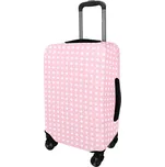 KUFRYPLUS Obal na kufr Z52 Puntík I růžový S