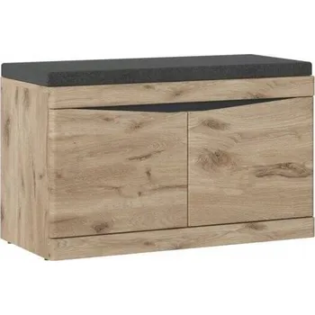 Lavice s úložným prostorem Meble Wójcik 86 x 49 x 39,9 cm šedá