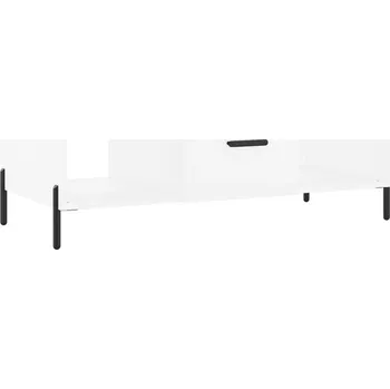 Konferenční stolek Konferenční stolek bílý 102x50x40 cm