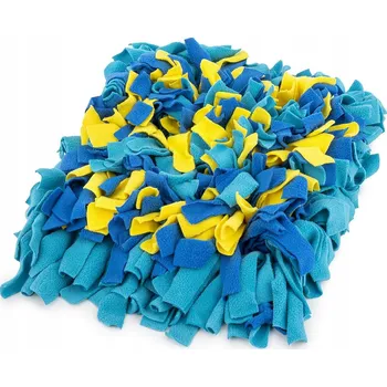 Obraz Čichací kobereček modro-žlutý M 40 cm
