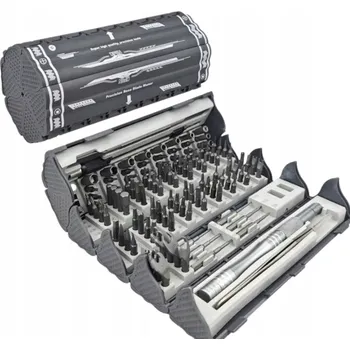 Šroubovák Sada bitů, magnetických klíčů a šroubováků 128 v 1