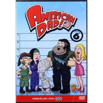 Zahraniční hudba American Dad vol. 6 (Amerykański tata) DVD