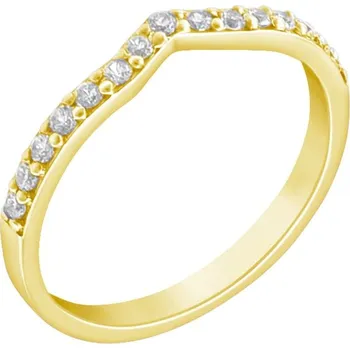 Prsten Vykrojený eternity prsten se zářivými diamanty Marveille