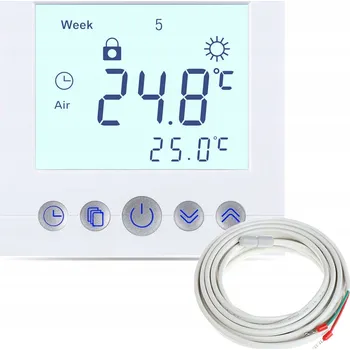 Termostat Termostat termoregulátor pro podlahové topení, programovatelný