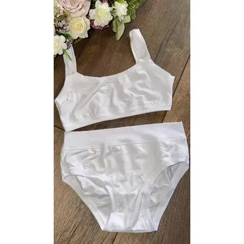 Dívčí kalhotky ALVADA C1906 bianco 8 (Velikost 128)