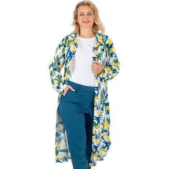 Dámská košile Dámská dlouhá košile HENTA Žlutá M