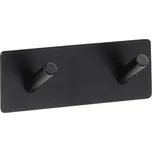 Věšák 11,5x4,5 cm nerez/černá