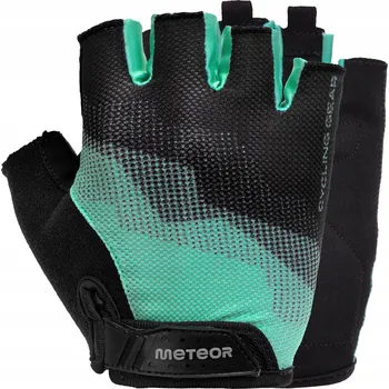 Cyklistické rukavice CYKLISTICKÉ RUKAVICE KRÁTKÉ METEOR MX22 XS na suchý zip prodyšné