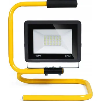 PŘENOSNÝ LED HALOGEN PRACOVNÍ STAVEBNÍ REFLEKTOR S RUKOJETÍ 30W IP66