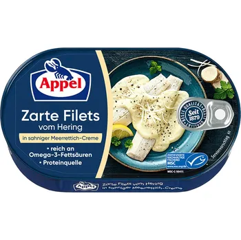 Appel Filety sleďové ve smetanovo - křenové omáčce 200 g