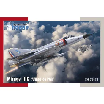 Plastikový model 1:72 Mirage IIIC „Armée de l´Air“