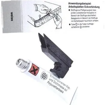 Průmyslové lepidlo Lepidlo na pracovní desky Technicoll 9700 černé - 10g