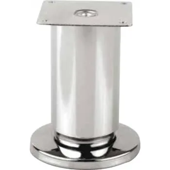 soklová nožka S13 imitace nerezi -v.80 mm